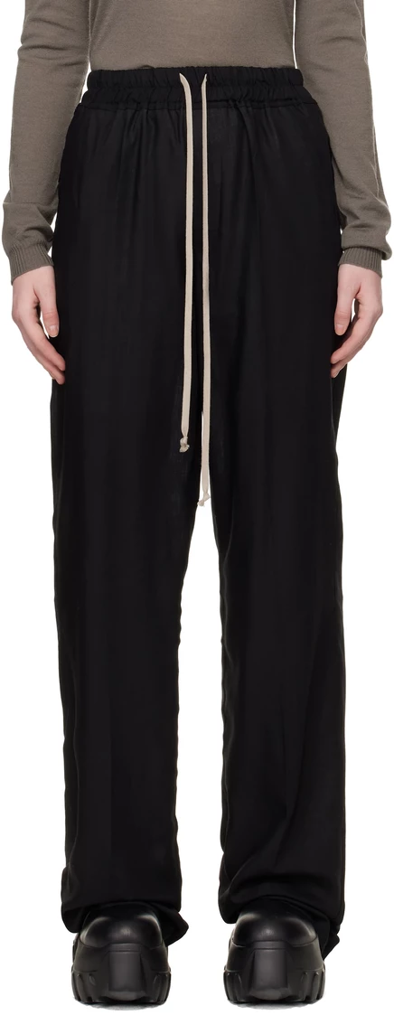 Женские домашние брюки Rick Owens Dietrich, черные