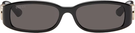 Солнцезащитные очки Gucci Black Hailey черные/черно-серые