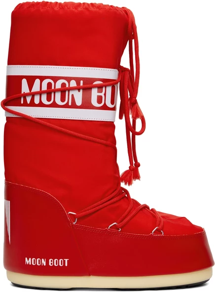 Мужские ботинки Moon Boot Icon Nylon, красные