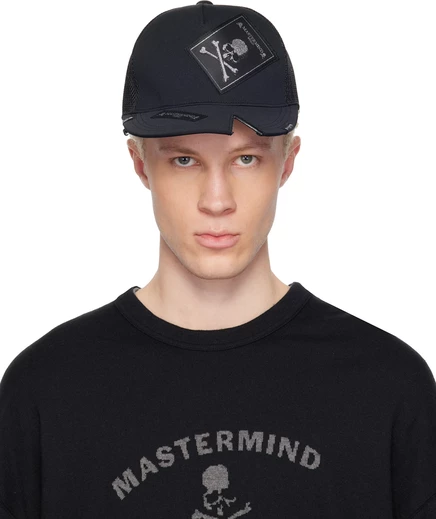 Мужская кепка Mastermind World MW Tagged, черная