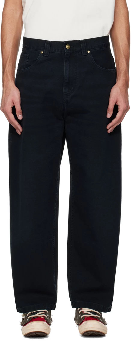 Мужские джинсы Carhartt WIP Brandon, черные