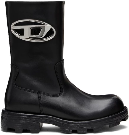 Женские ботильоны Diesel D-Hammer, черные