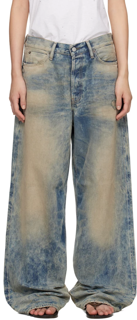 Женские джинсы Acne Studios 1981, синие