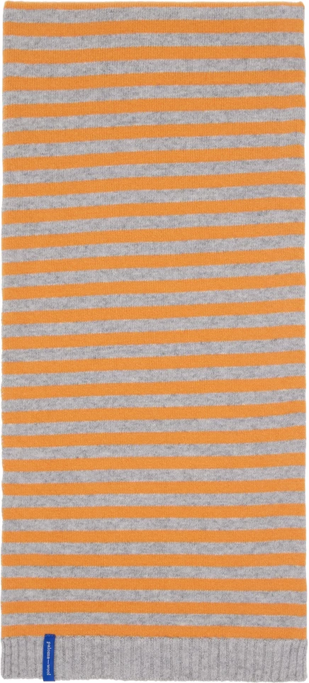 Женский шарф Paloma Wool Bela шерстяной, 196×28 см, оранжевый