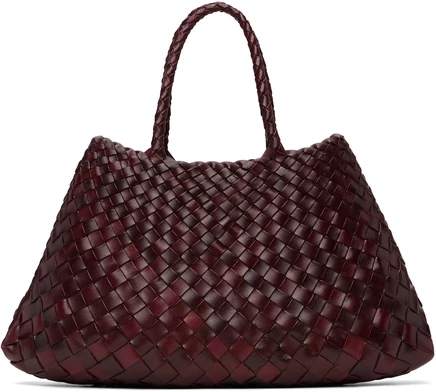 Женский тоут Dragon Diffusion Santa Croce Small, бордовый