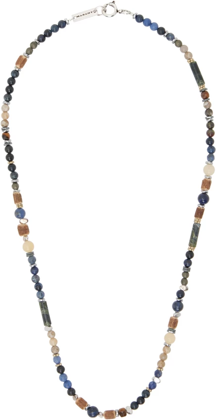 Мужское ожерелье Isabel Marant Beaded, разноцветное