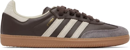 Мужские кроссовки adidas Originals Samba OG, коричневые