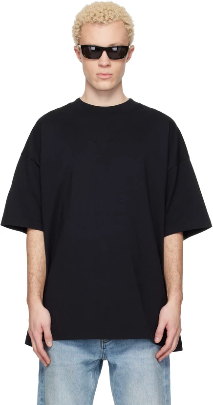 Мужская футболка Fear of God ESSENTIALS Signature 90s, черная