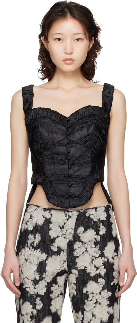 Женский топ-корсет Anna Sui, черный
