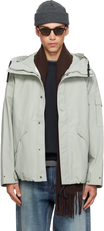 Мужская куртка nanamica Cruiser 2L GORE-TEX, серая