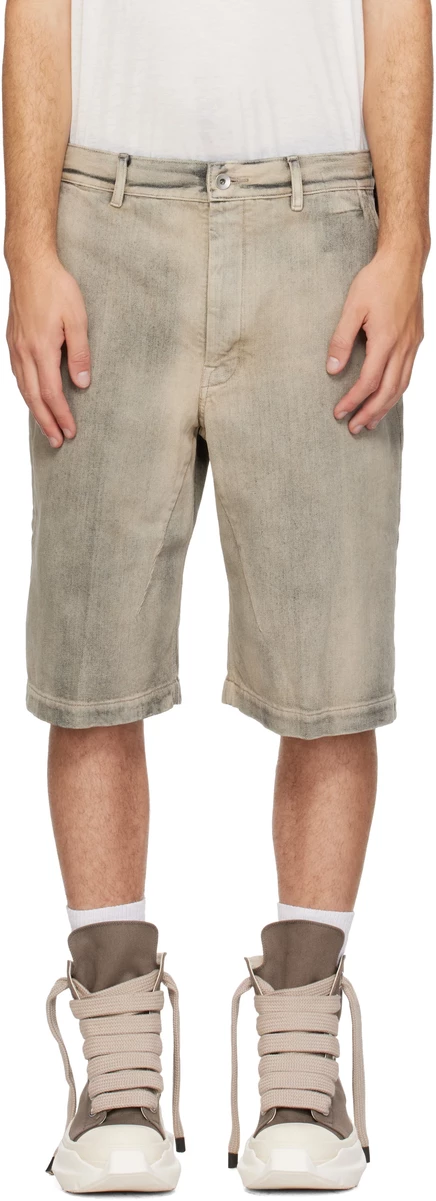 Мужские джинсовые шорты Rick Owens DRKSHDW, минеральные