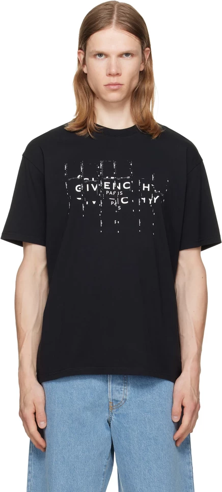 Мужская футболка Givenchy Photographic Negative, черная