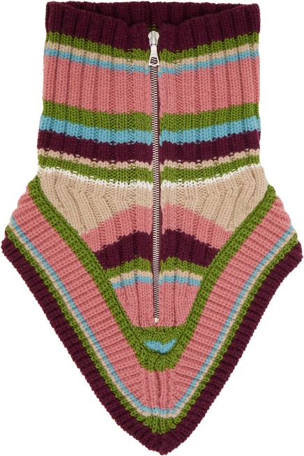 Мужской шарф Dries Van Noten, пыльно-розовый