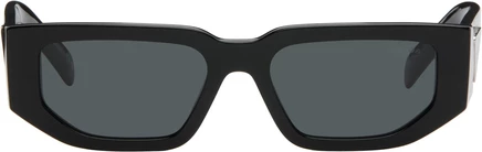 Мужские очки Prada Eyewear Triangle, серые линзы