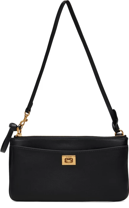 Женская сумка Balenciaga Rodeo для телефона, черная