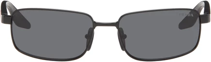 Мужские солнцезащитные очки Prada PS B54S, черно-серые