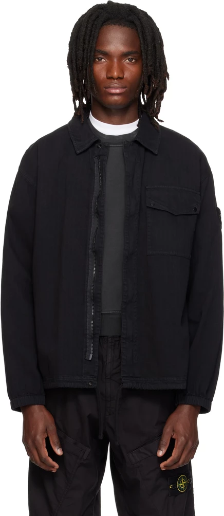 Мужская куртка Stone Island 1200014, черная
