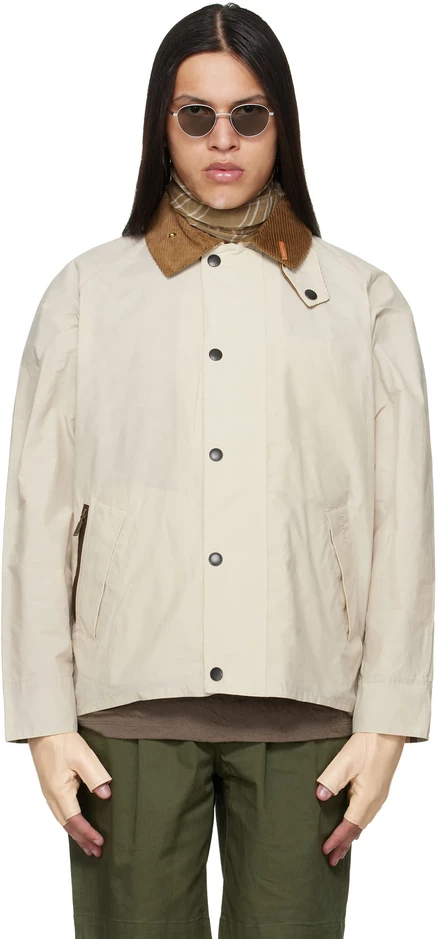 Мужская куртка Barbour Icons Transport, бежевая