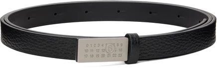 Мужской ремень MM6 MAISON MARGIELA Black Numeric, черный
