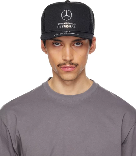 Мужская кепка-тракер Y-3 Mercedes-AMG F1, черная