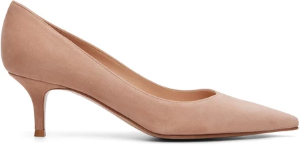 Женские туфли Gianvito Rossi 55, розовая замша