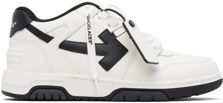 Мужские кроссовки Off-White Out Of Office, бело-черные