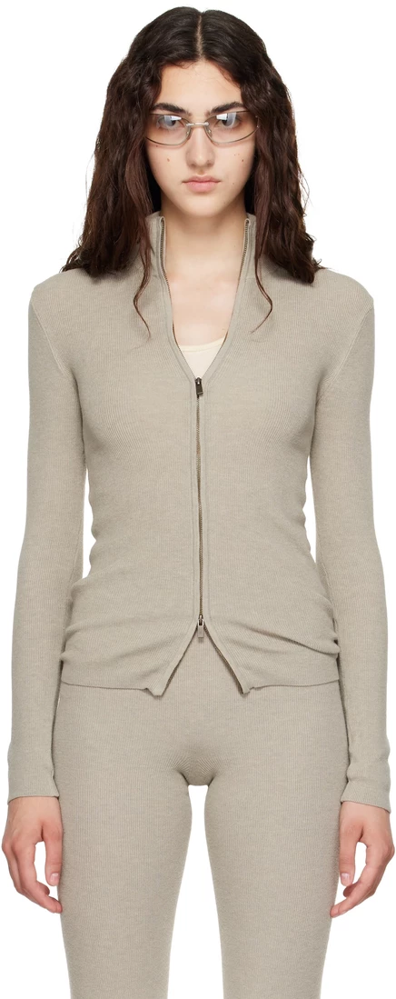 Женский свитер Fear of God Essentials Rib Knit, серый
