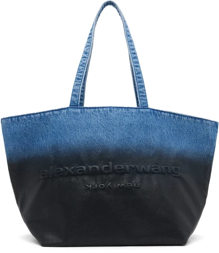 Женская сумка Alexander Wang Punch, синяя/черная