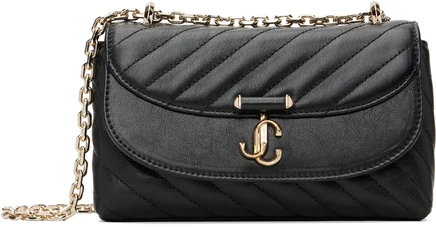 Сумка-кошелек Jimmy Choo Black Curve черный /блестящий золотой