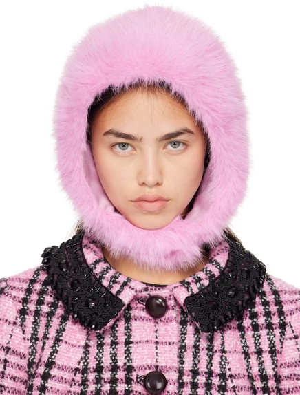 Женский капор Anna Sui Pink Rose Bloom, розовый
