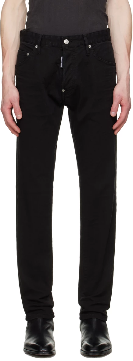 Мужские джинсы DSquared2 Teddy, черные