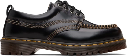 Мужские кожаные дерби Dr. Martens Lowell, черные