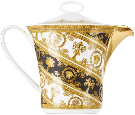Чайник Versace Rosenthal I Heart Baroque, черный