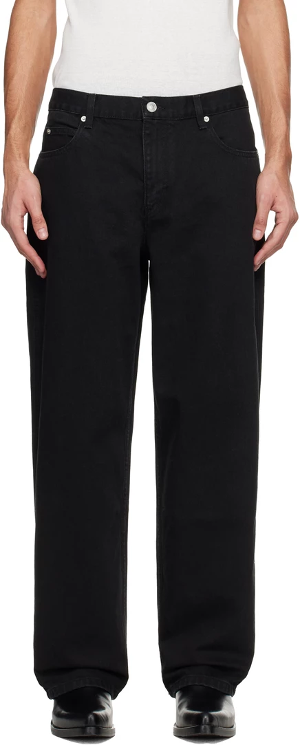 Мужские джинсы Isabel Marant Jorjey, потертый черный