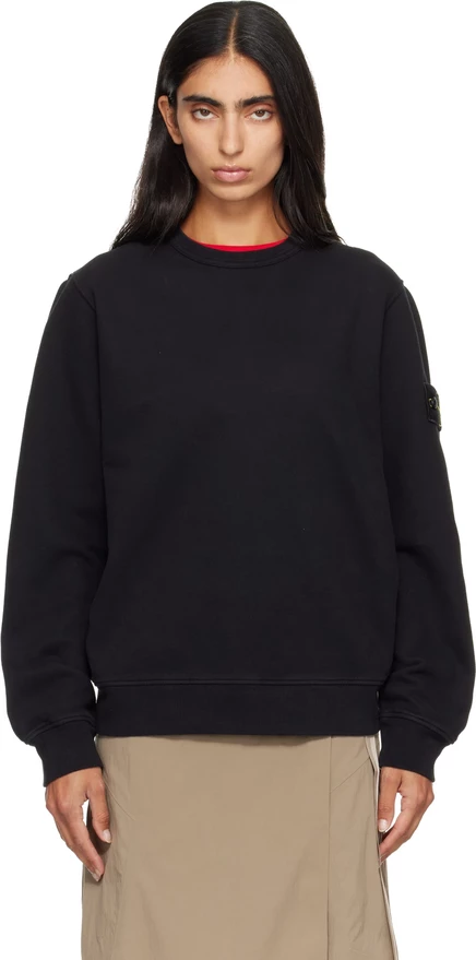 Женский свитшот Stone Island 6100049, черный