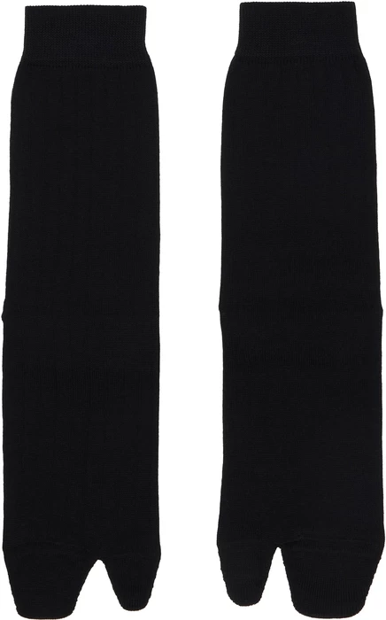 Женские носки Maison Margiela Tabi, черные