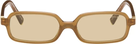 Женские очки Miu Miu Regard, бежевые линзы