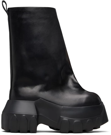Мужские сапоги Rick Owens Temple, черные