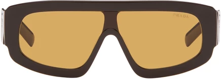 Мужские солнцезащитные очки Prada Eyewear PR D10S, сигарный/медовый