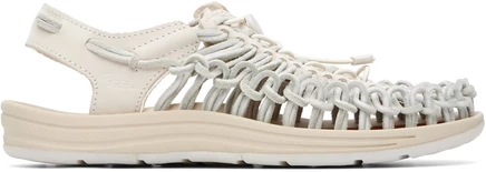 Мужские сандалии Keen UNEEK Leather, светло-бежевые