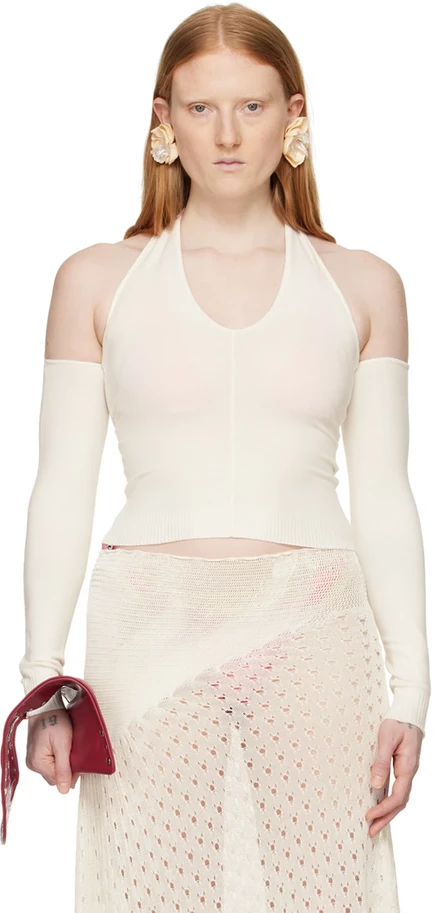 Женская водолазка Gimaguas Birke из вискозы, белая