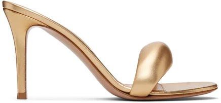 Женские босоножки Gianvito Rossi Mule 85, коричневые