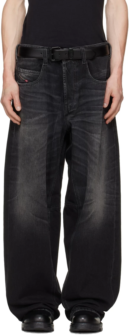 Мужские джинсы Diesel 1997 D-Enim-M Relaxed, черные
