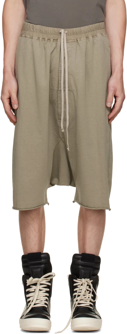 Мужские шорты Rick Owens DRKSHDW Pods, минеральный