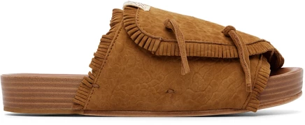 Мужские сандалии Visvim Christo Shaman-Folk, песочные