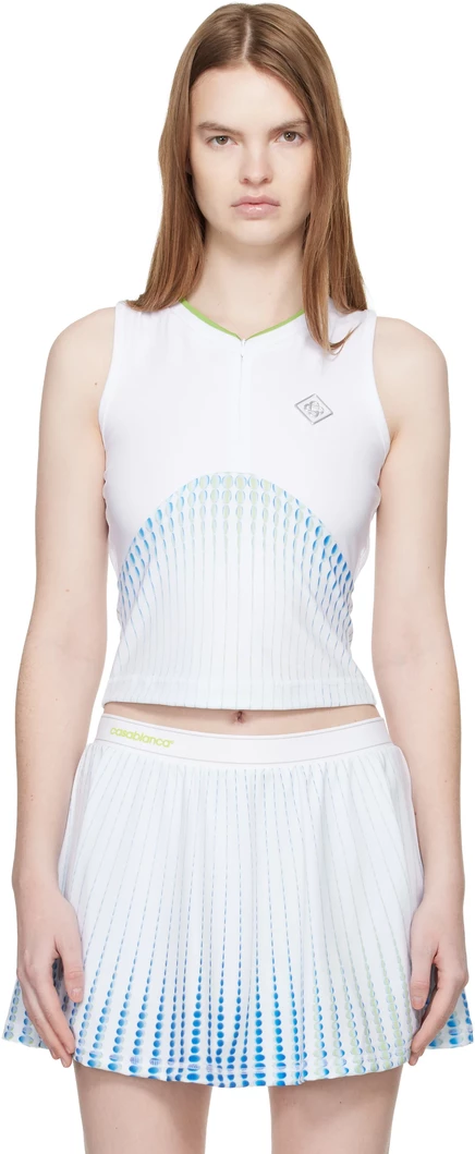 Женская борцовка Casablanca White Tennis, белая