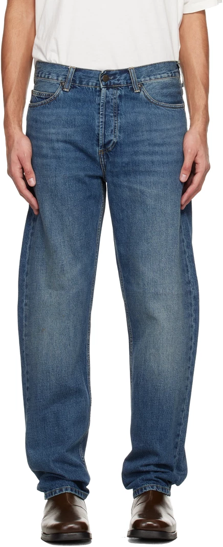 Мужские джинсы Carhartt Marlow, темно-синие