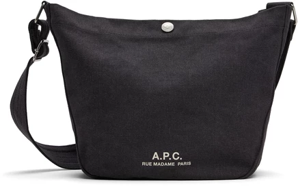 Женская сумка через плечо A.P.C. Journal Small, черная