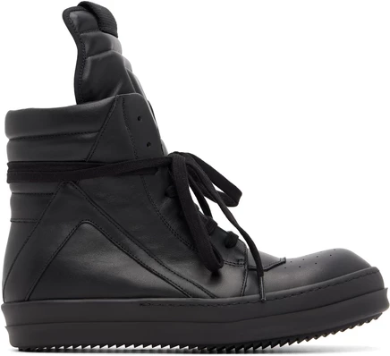 Мужские кроссовки Rick Owens Geobasket, черные