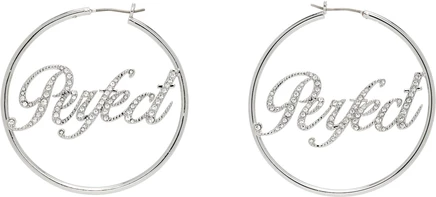 Серьги-кольца Marc Jacobs «Perfect Pave», серебро
